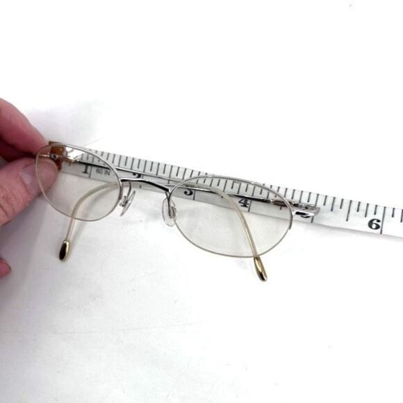 Vintage Silhouette Unisex Prescription Lenses Optical Eyeglasses‎ Silver Eyewear main image 11
